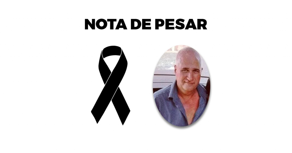Nota de pesar pelo falecimento de Geraldo Camilo de Souza.