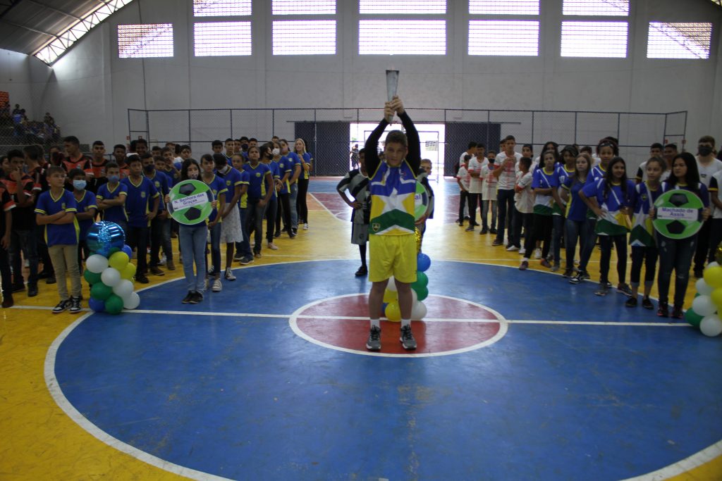 Confira algumas fotos do cerimonial de abertura do Jogos Escolares de Rondônia – JOER 2022 fase municipal.