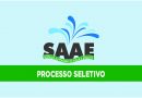 SAAE – EDITAL DE CONVOCAÇÃO No. 030/2022 – PROCESSO SELETIVO SIMPLIFICADO n° 001/SAAE/20/07/2022